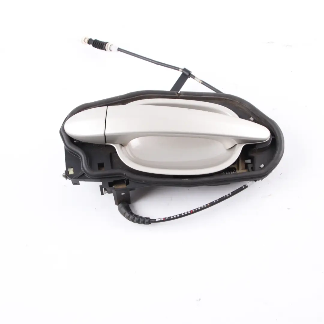 BMW 6 Series E64 Complete Front Left N/S Grab Handle Mineralsilber Silver - SKU rhd-7008893-MSB - Part number 7008893