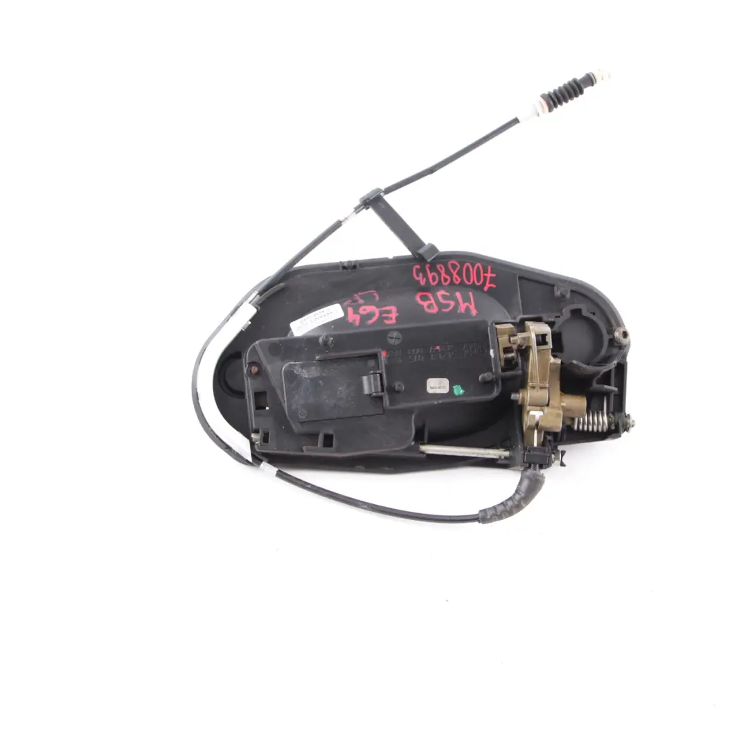 BMW 6 Series E64 Complete Front Left N/S Grab Handle Mineralsilber Silver - SKU rhd-7008893-MSB - Part number 7008893