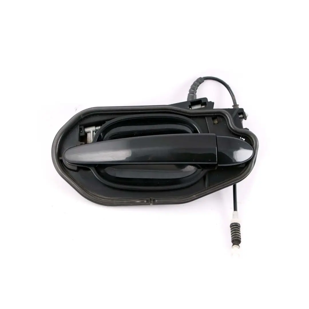 BMW 5 E60 E61 1 Complete Front Left Grab Handle N/S Black Sapphire Metallic 475 - SKU rhd-7034469-BS1 - Part number 7034469