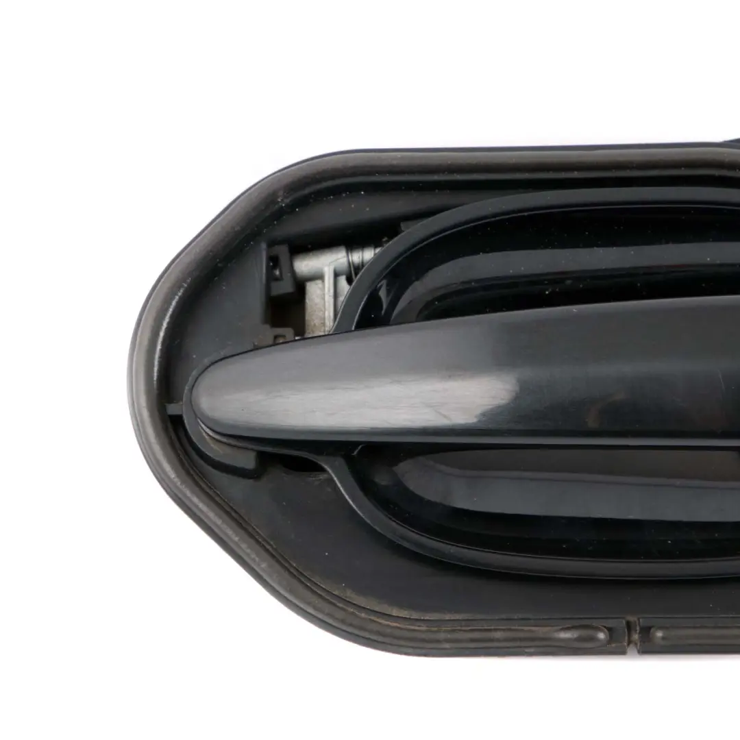 BMW 5 E60 E61 1 Complete Front Left Grab Handle N/S Black Sapphire Metallic 475 - SKU rhd-7034469-BS1 - Part number 7034469
