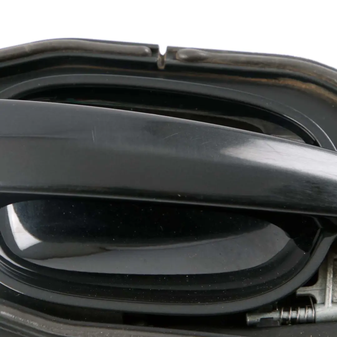 BMW 5 E60 E61 1 Complete Front Left Grab Handle N/S Black Sapphire Metallic 475 - SKU rhd-7034469-BS1 - Part number 7034469