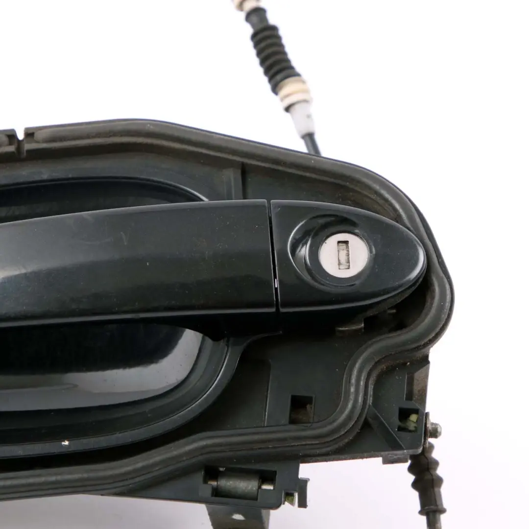 Grab Door Handle Front Right O/S Black Sapphire 475 to BMW 5 Series E60 E61 2 with Part number 7034452 BMW 5 Series E60 E61 2 Grab Door Handle Front Right O/S Black Sapphire 475 - SKU rhd-7034469-BS2 - Part number 7034452