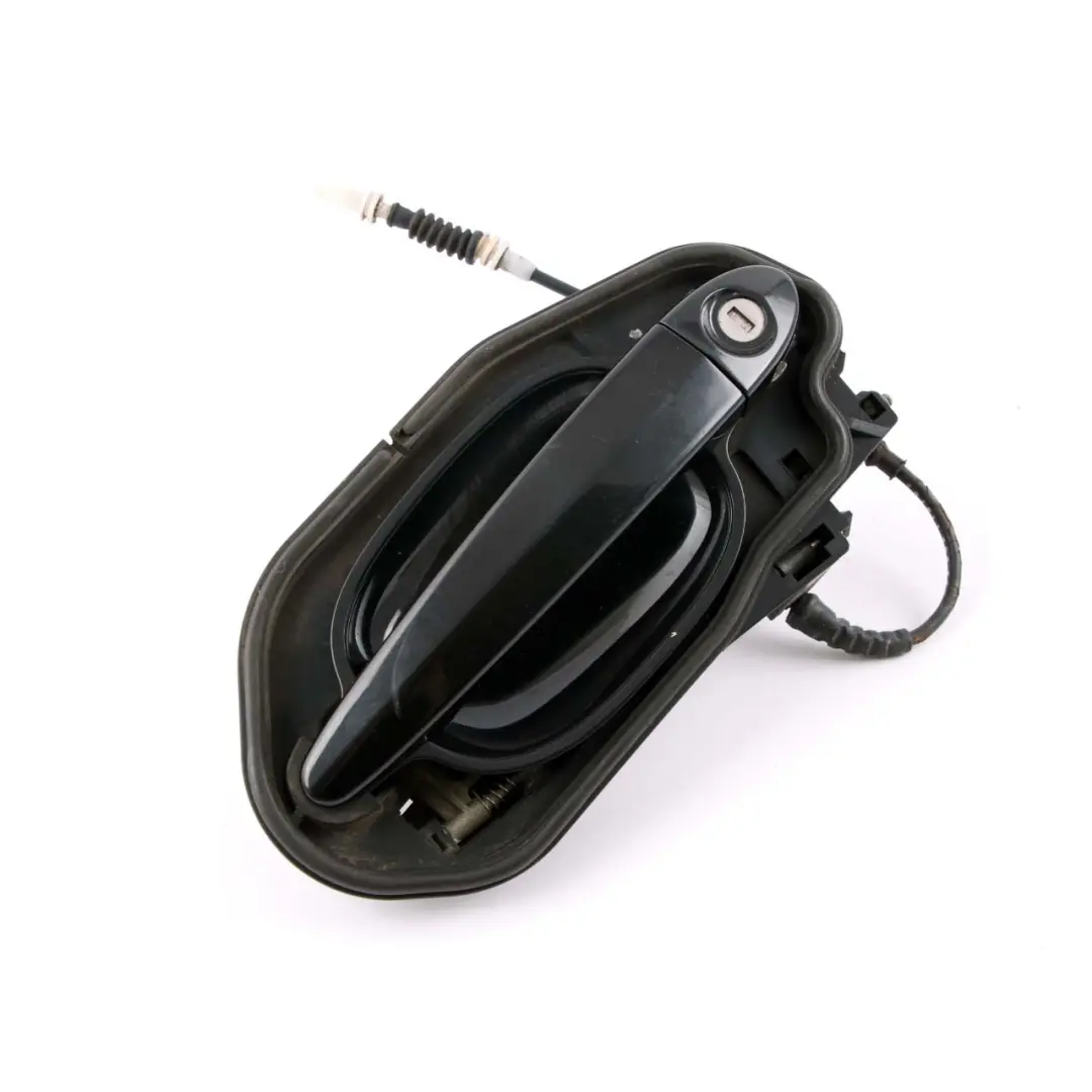 Grab Door Handle Front Right O/S Black Sapphire 475 to BMW 5 Series E60 E61 2 with Part number 7034452 BMW 5 Series E60 E61 2 Grab Door Handle Front Right O/S Black Sapphire 475 - SKU rhd-7034469-BS2 - Part number 7034452
