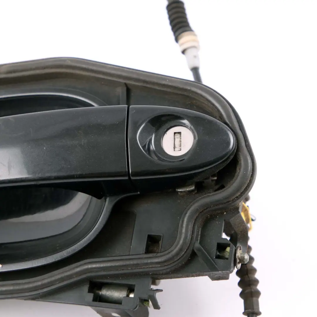 BMW 5 Series E60 E61 2 Grab Door Handle Front Right O/S Black Sapphire 475 - SKU rhd-7034469-BS2 - Part number 7034452