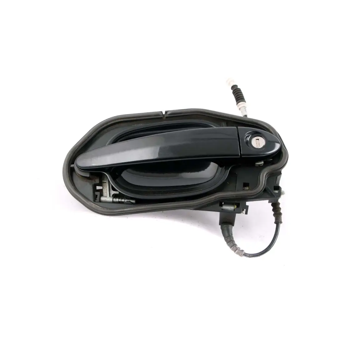  Grab Handle BMW E60 E61 3 Door Front Right O/S Outside Black Sapphire 475 - SKU rhd-7034469-BS3 - Part number 7034452