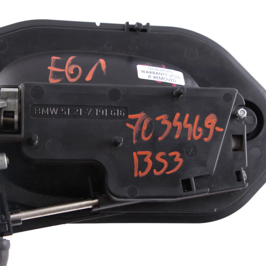 Grab Handle BMW E60 E61 3 Door Front Right O/S Outside Black Sapphire 475 to with Part number 7034452 Grab Handle BMW E60 E61 3 Door Front Right O/S Outside Black Sapphire 475 - SKU rhd-7034469-BS3 - Part number 7034452