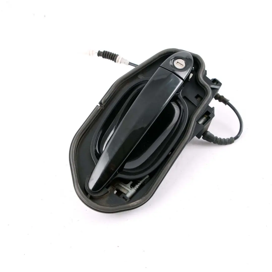 Grab Handle BMW E60 E61 3 Door Front Right O/S Outside Black Sapphire 475 - SKU rhd-7034469-BS3 - Part number 7034452