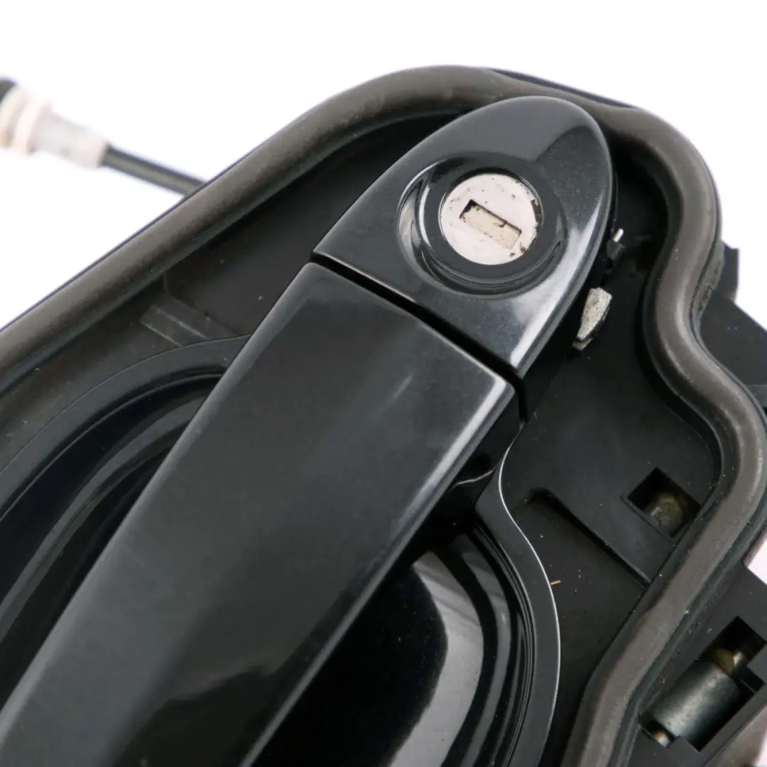  Grab Handle BMW E60 E61 3 Door Front Right O/S Outside Black Sapphire 475 - SKU rhd-7034469-BS3 - Part number 7034452