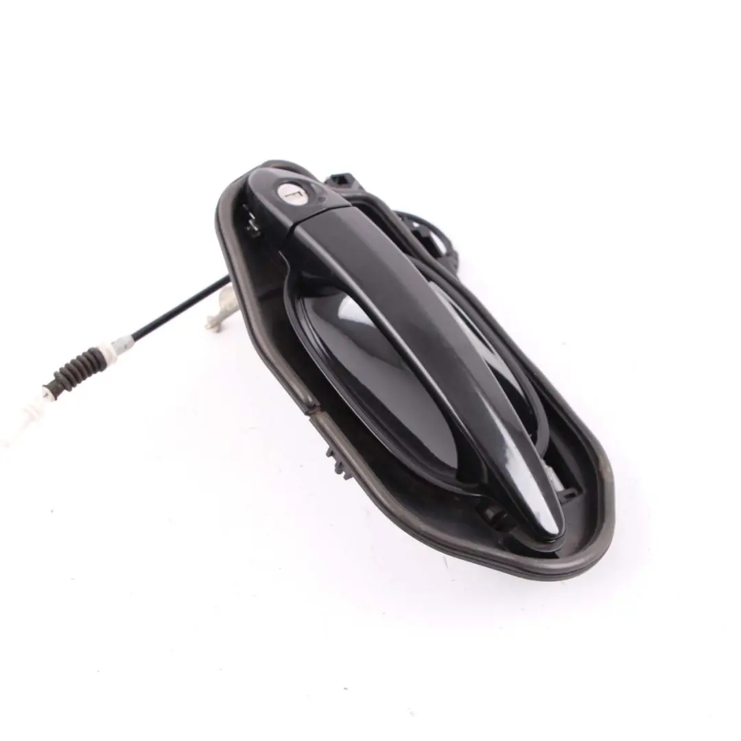  Grab Handle BMW E60 E61 3 Door Front Right O/S Outside Black Sapphire 475 - SKU rhd-7034469-BS3 - Part number 7034452