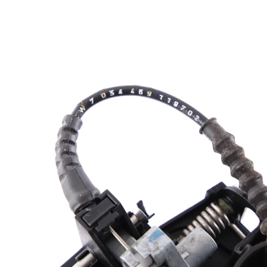  Grab Handle BMW E60 E61 3 Door Front Right O/S Outside Black Sapphire 475 - SKU rhd-7034469-BS3 - Part number 7034452