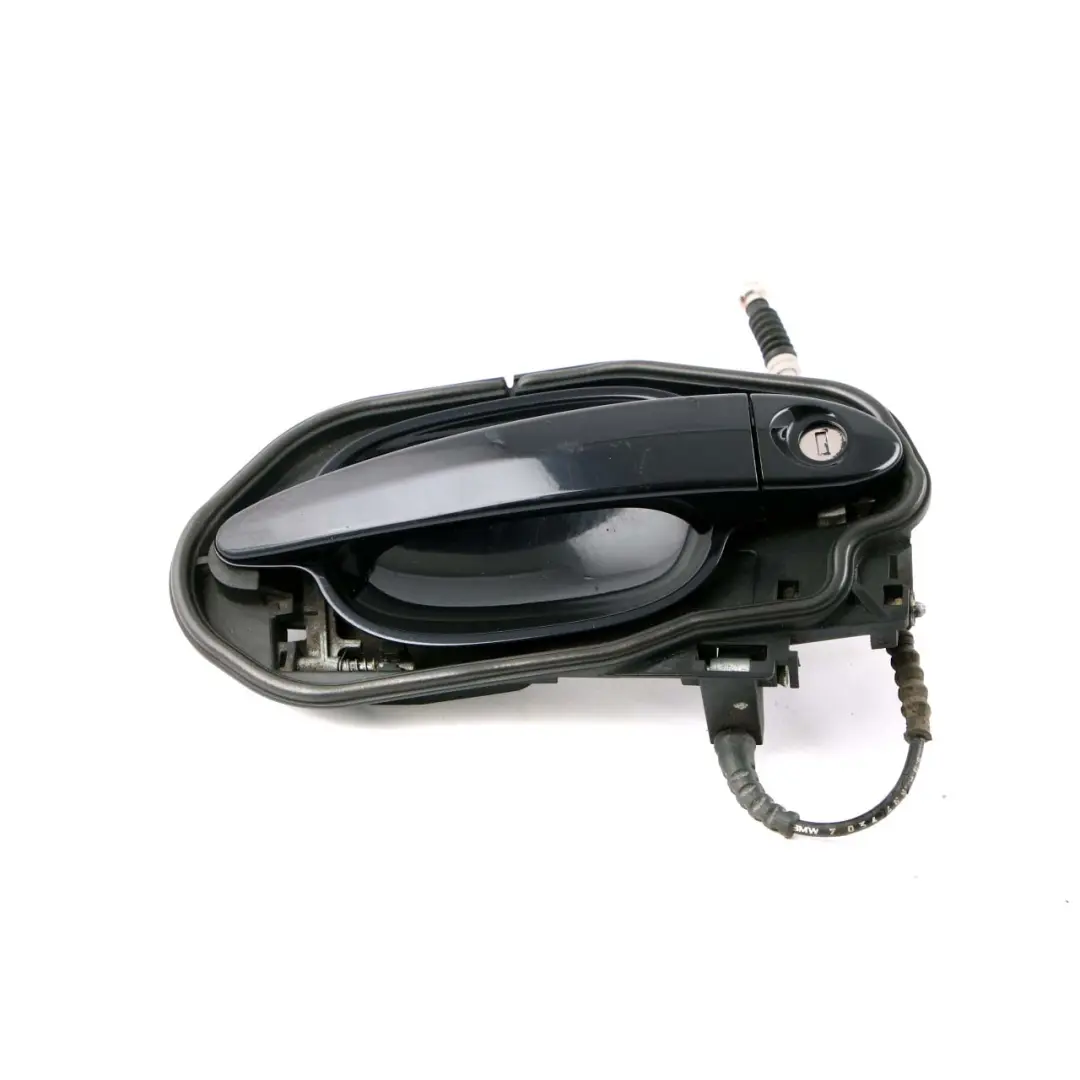 Complete Front Right Grab Handle O/S Carbonschwarz Black to BMW 5 Series E60 E61 with Part number 7034469 BMW 5 Series E60 E61 Complete Front Right Grab Handle O/S Carbonschwarz Black - SKU rhd-7034469-CAR - Part number 7034469