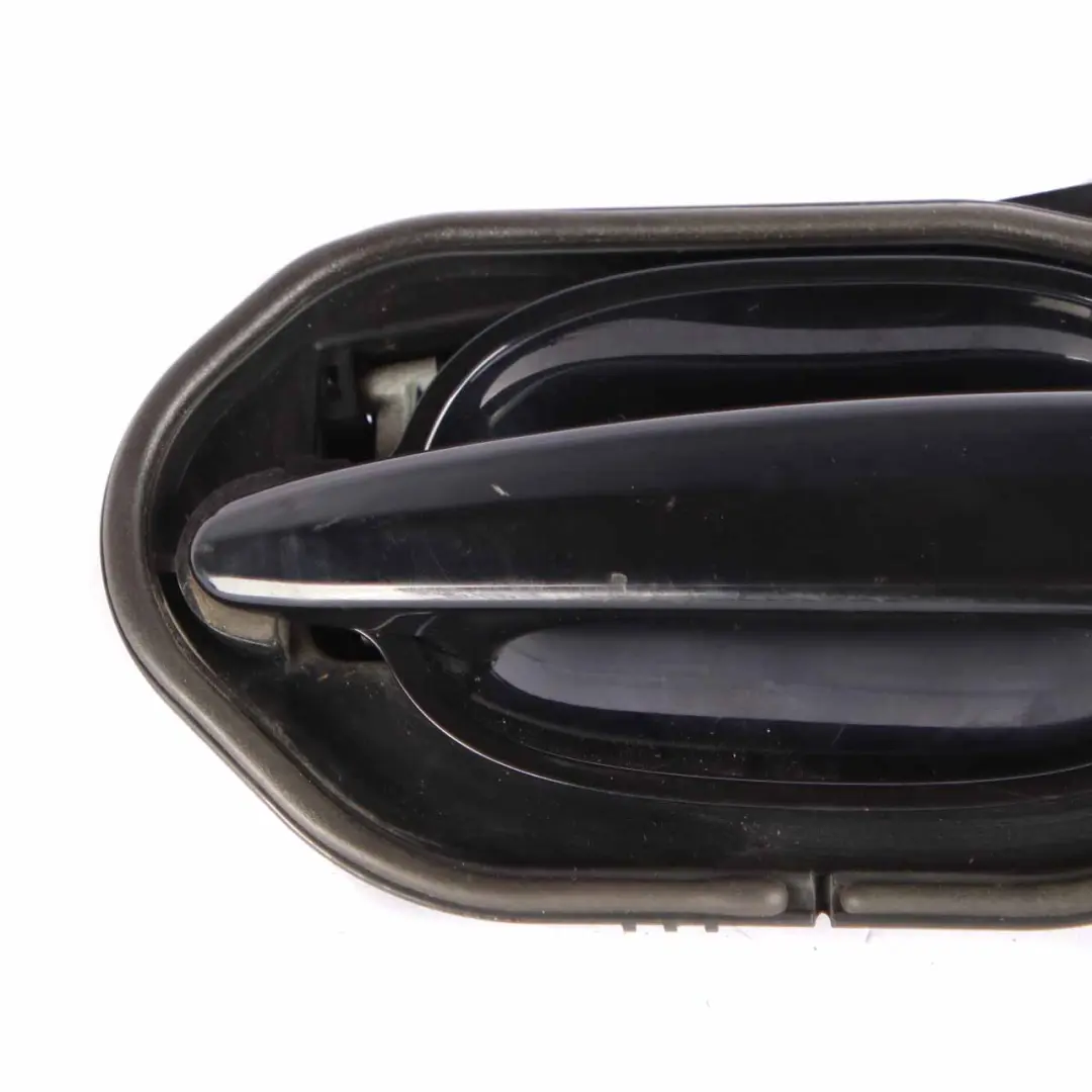 BMW E60 E61 Grab Handle Complete Front Left N/S Door Carbonschwarz Black - SKU rhd-7034469-CAR3 - Part number 7034469