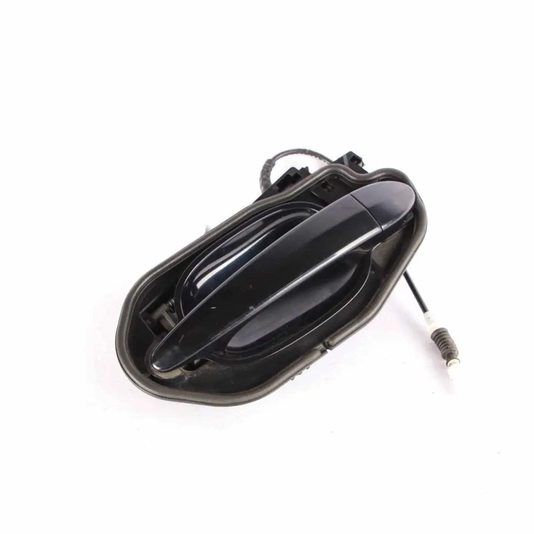 BMW E60 E61 Grab Handle Complete Front Left N/S Door Carbonschwarz Black - SKU rhd-7034469-CAR3 - Part number 7034469