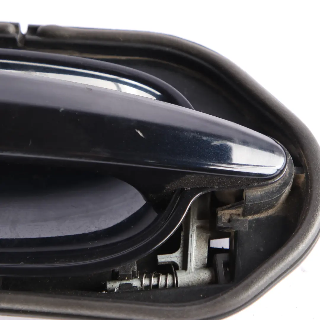 BMW E60 E61 Grab Handle Complete Front Left N/S Door Carbonschwarz Black - SKU rhd-7034469-CAR3 - Part number 7034469