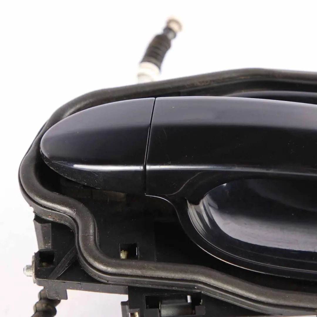 BMW E60 E61 Grab Handle Complete Front Left N/S Door Carbonschwarz Black - SKU rhd-7034469-CAR3 - Part number 7034469