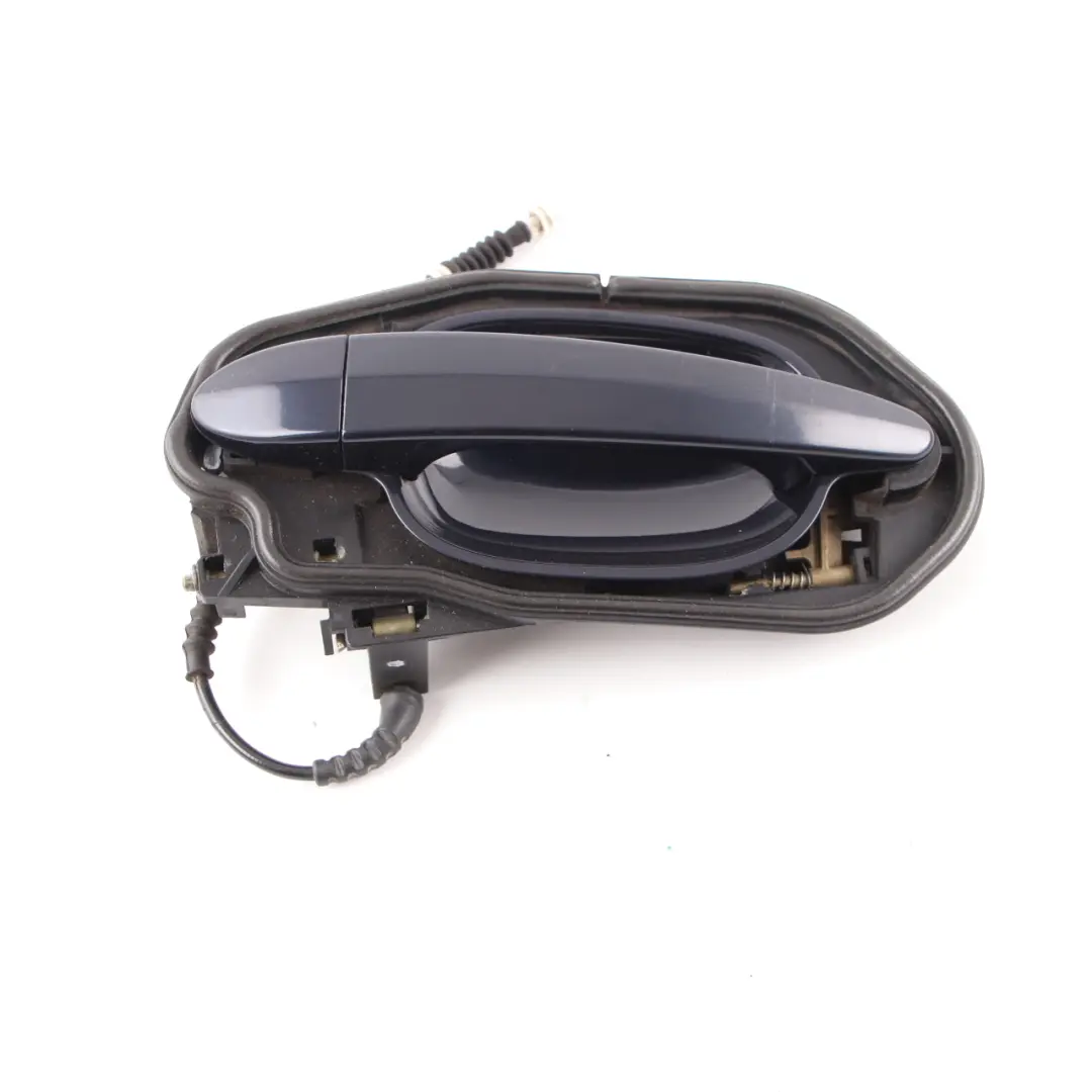  Door Handle BMW E60 E61 Grab Front Left N/S Monacoblau Monaco Blue - A35 7034543 - SKU rhd-7034469-MB - Part number 7034469
