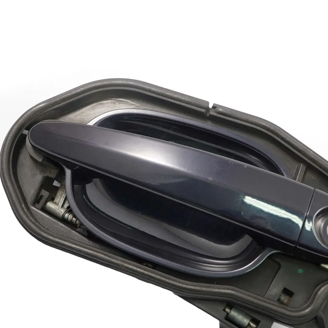 Grab Handle BMW E60 E61 2 Door Front Right Outside Monacoblau Monaco Blue A35 to with Part number 7034452 Grab Handle BMW E60 E61 2 Door Front Right Outside Monacoblau Monaco Blue A35 - SKU rhd-7034469-MB2 - Part number 7034452