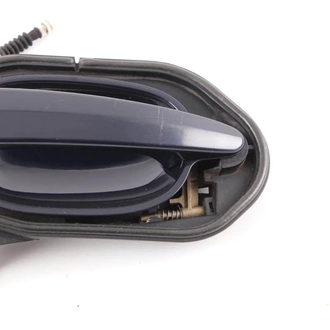 Door Handle BMW E60 E61 Grab Front Left N/S Monacoblau Monaco Blue - A35 7034543 - SKU rhd-7034469-MB - Part number 7034469