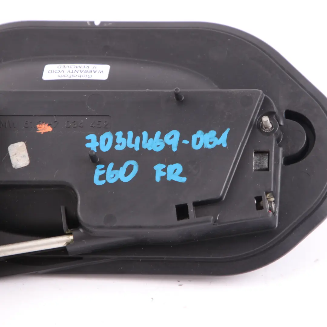 Grab Handle Door BMW E60 E61 Complete Front Right O/S Orientblau Orient Blue 317 to with Part number 7034469 Grab Handle Door BMW E60 E61 Complete Front Right O/S Orientblau Orient Blue 317 - SKU rhd-7034469-OB1 - Part number 7034469