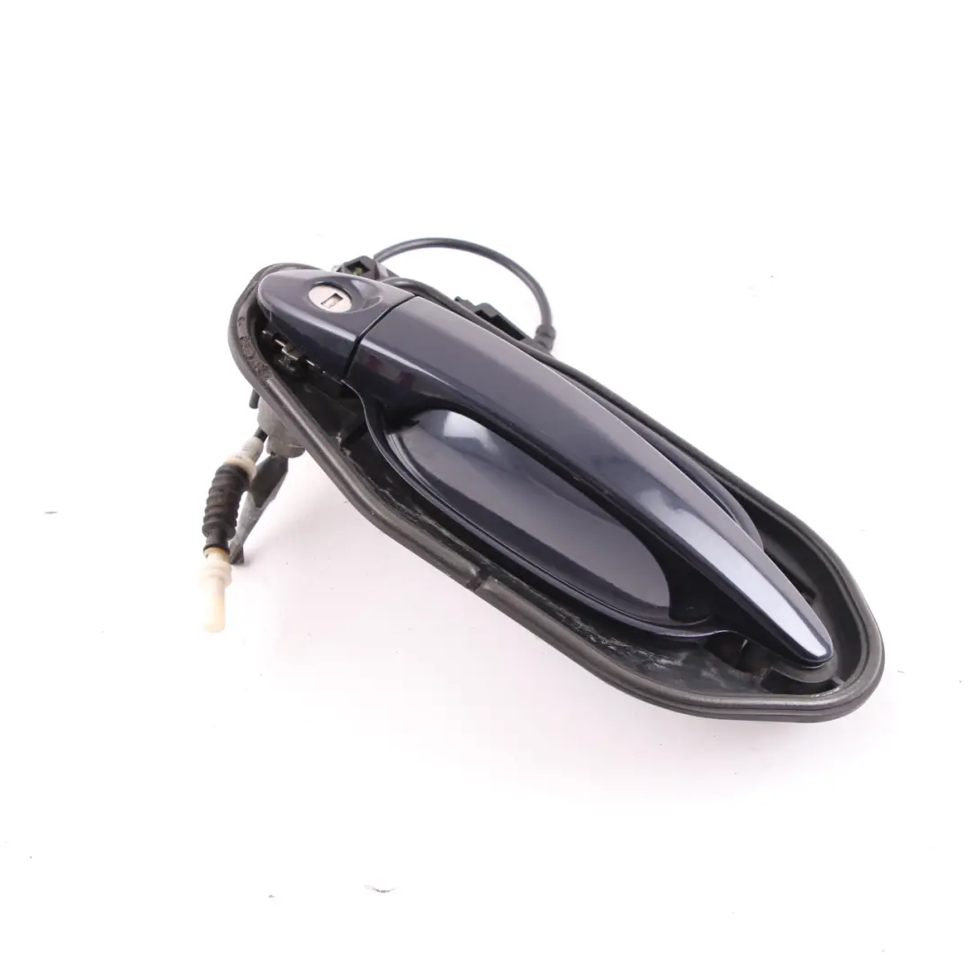 Grab Handle Door BMW E60 E61 Complete Front Right O/S Orientblau Orient Blue 317 to with Part number 7034469 Grab Handle Door BMW E60 E61 Complete Front Right O/S Orientblau Orient Blue 317 - SKU rhd-7034469-OB1 - Part number 7034469