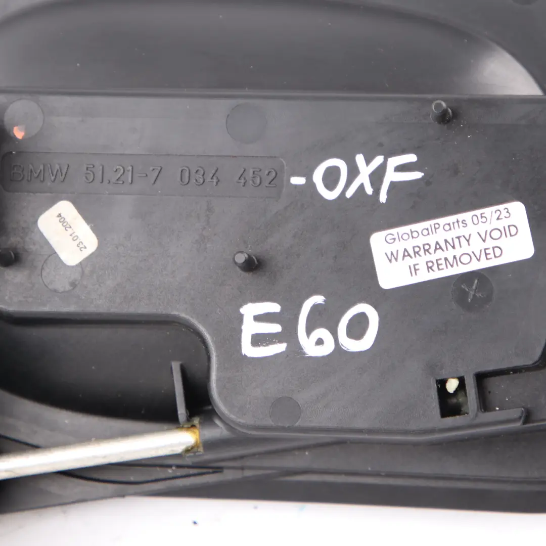 Door Handle BMW E60 E61 Grab Front Right O/S Oxford Green Metallic - 430 to with Part number 7034469 Door Handle BMW E60 E61 Grab Front Right O/S Oxford Green Metallic - 430 - SKU rhd-7034469-OXF - Part number 7034469