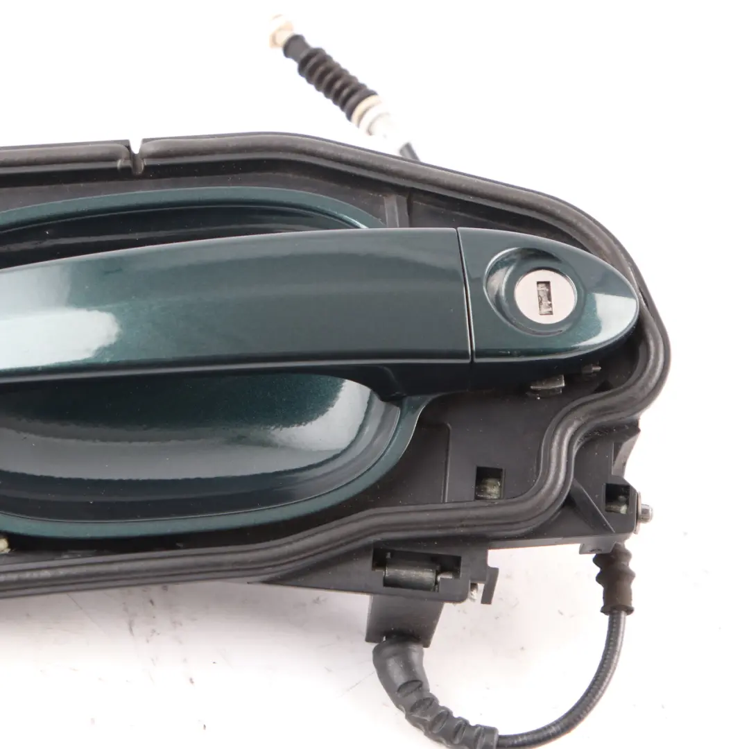 Door Handle BMW E60 E61 Grab Front Right O/S Oxford Green Metallic - 430 to with Part number 7034469 Door Handle BMW E60 E61 Grab Front Right O/S Oxford Green Metallic - 430 - SKU rhd-7034469-OXF - Part number 7034469