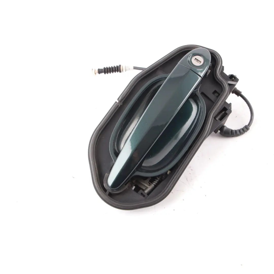 Door Handle BMW E60 E61 Grab Front Right O/S Oxford Green Metallic - 430 to with Part number 7034469 Door Handle BMW E60 E61 Grab Front Right O/S Oxford Green Metallic - 430 - SKU rhd-7034469-OXF - Part number 7034469