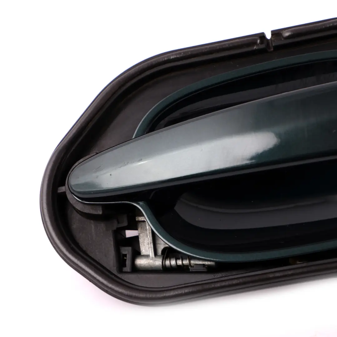 Front Right Grab Handle O/S Tiefgruen Metallic Deep Green A43 to BMW 5 E60 E61 with Part number 7034469 BMW 5 E60 E61 Front Right Grab Handle O/S Tiefgruen Metallic Deep Green A43 - SKU rhd-7034469-TG1 - Part number 7034469