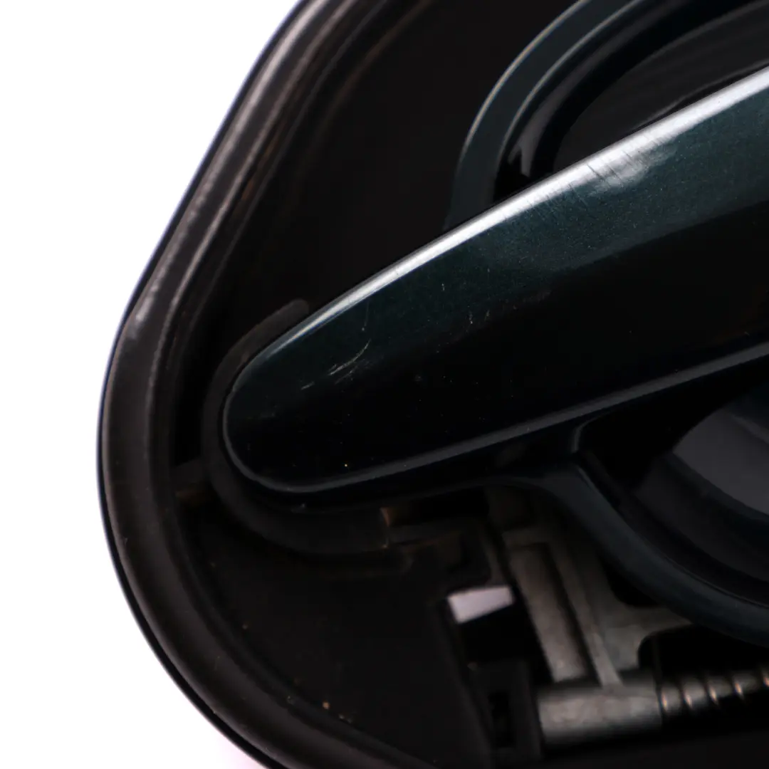 Front Right Grab Handle O/S Tiefgruen Metallic Deep Green A43 to BMW 5 E60 E61 with Part number 7034469 BMW 5 E60 E61 Front Right Grab Handle O/S Tiefgruen Metallic Deep Green A43 - SKU rhd-7034469-TG1 - Part number 7034469