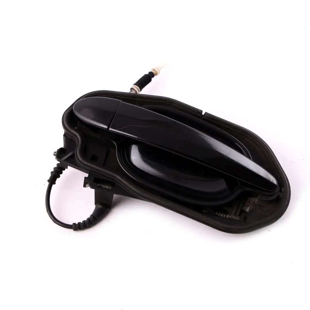 BMW 5 E60 E61 Grab Handle Front Left N/S Black Sapphire Metallic 475 - SKU rhd-7034543-BS - Part number 7034543