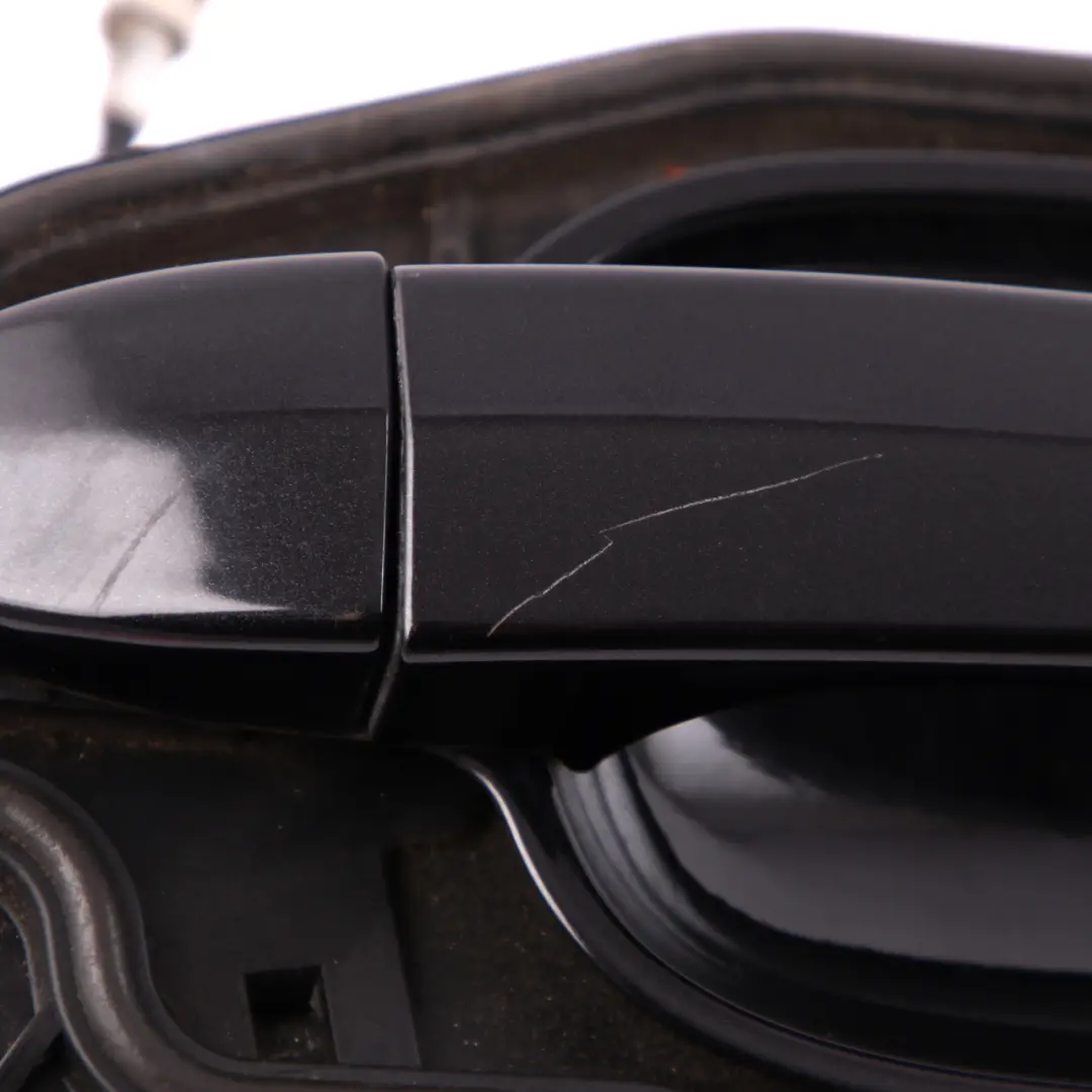 BMW 5 E60 E61 Grab Handle Front Left N/S Black Sapphire Metallic 475 - SKU rhd-7034543-BS - Part number 7034543