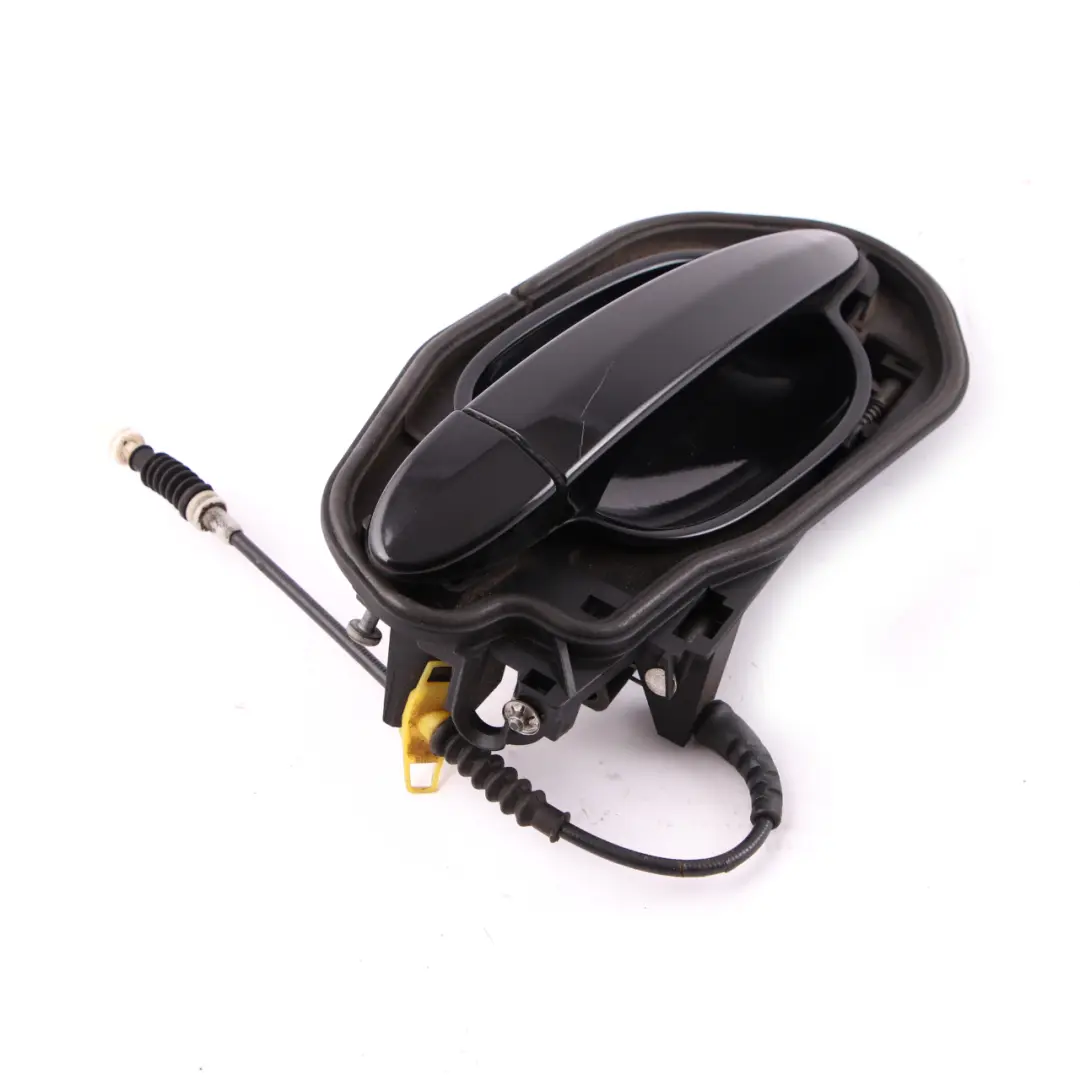 BMW 5 E60 E61 Grab Handle Front Left N/S Black Sapphire Metallic 475 - SKU rhd-7034543-BS - Part number 7034543