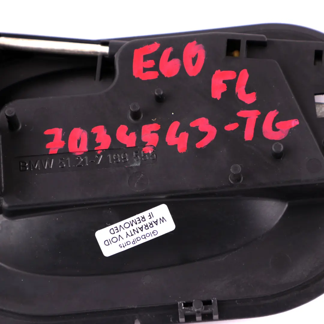 Grab Handle Front Left N/S Tiefgruen Metallic Deep Green A43 to BMW 5 E60 E61 with Part number 7034543 BMW 5 E60 E61 Grab Handle Front Left N/S Tiefgruen Metallic Deep Green A43 - SKU rhd-7034543-TG - Part number 7034543