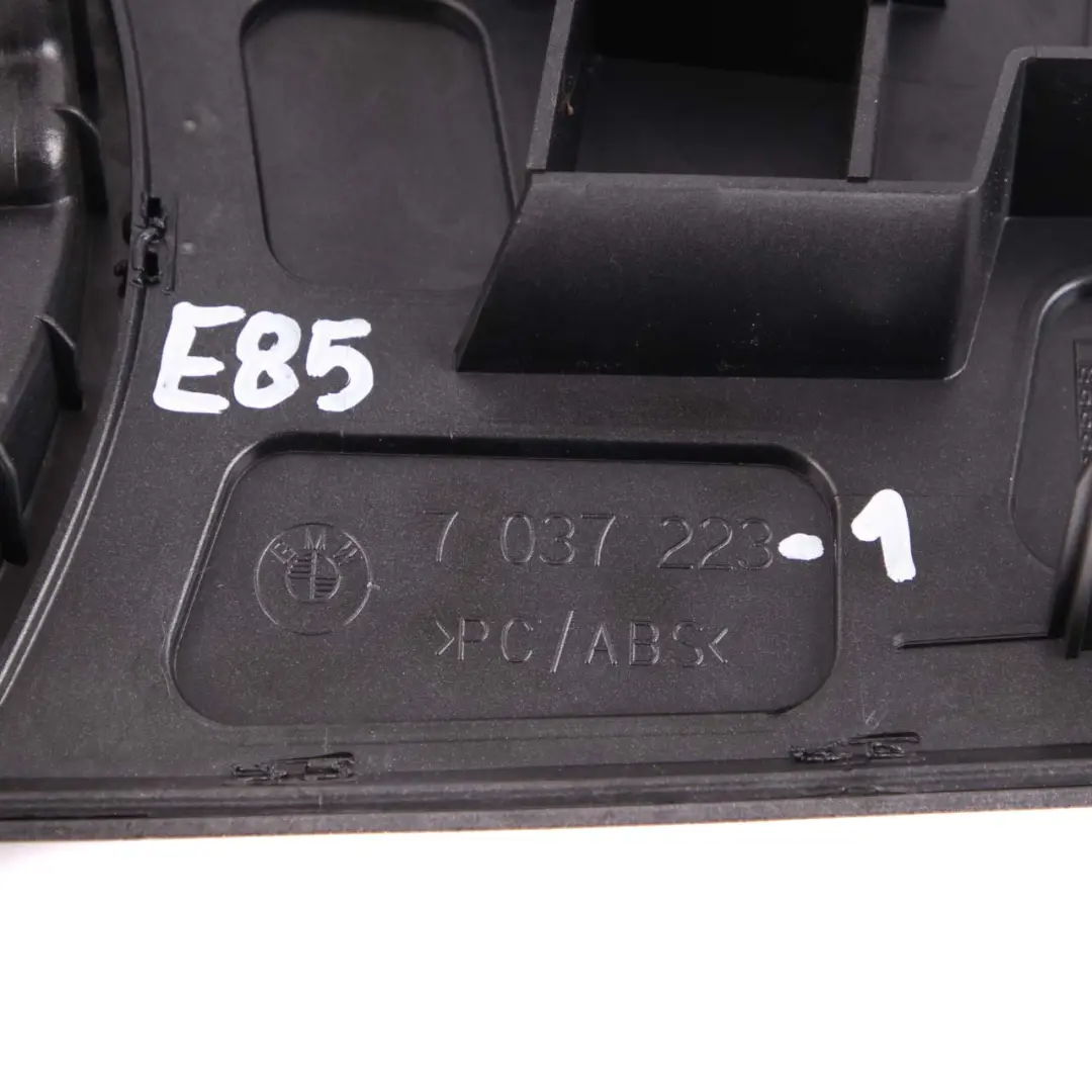 Decor Trim Strip Cover Dashboard Semi Gloss Graphite Left N/S to BMW Z4 E85 1 with Part number 7037223 BMW Z4 E85 1 Decor Trim Strip Cover Dashboard Semi Gloss Graphite Left N/S - SKU rhd-7037223-1 - Part number 7037223