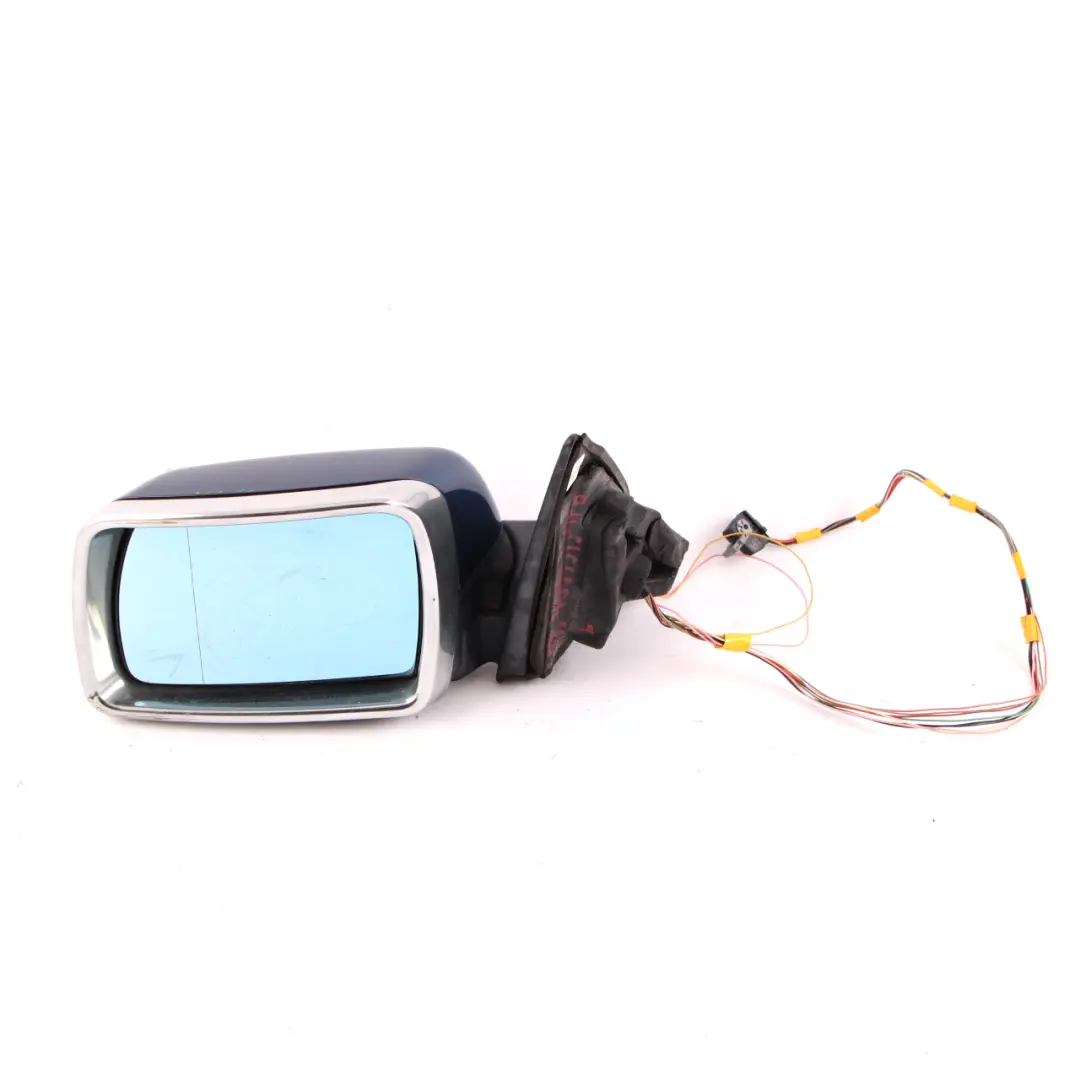 Wing Mirror Door Heated Memory Left N/S Topasblau Topaz Blue 364 to BMW X5 E53 with Part number 7039899 BMW X5 E53 Wing Mirror Door Heated Memory Left N/S Topasblau Topaz Blue 364 - SKU rhd-7039899-TPB - Part number 7039899