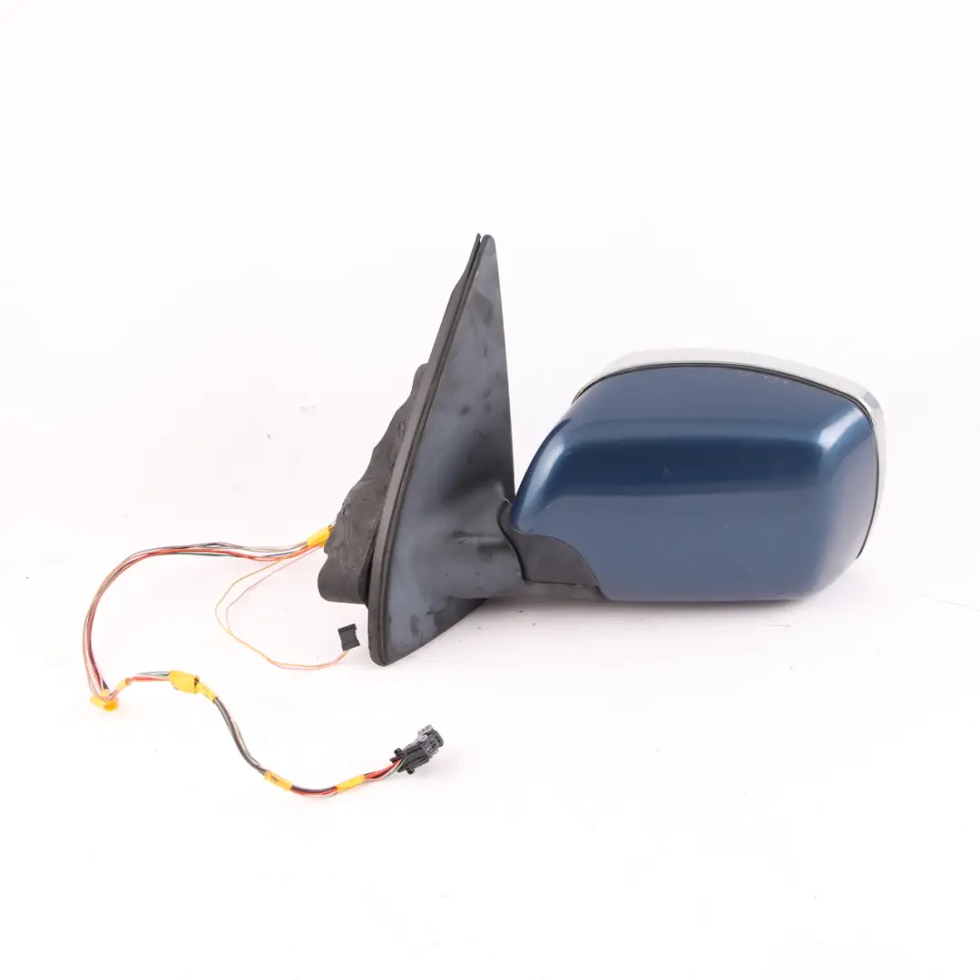 BMW X5 E53 Wing Mirror Door Heated Memory Left N/S Topasblau Topaz Blue 364 - SKU rhd-7039899-TPB - Part number 7039899