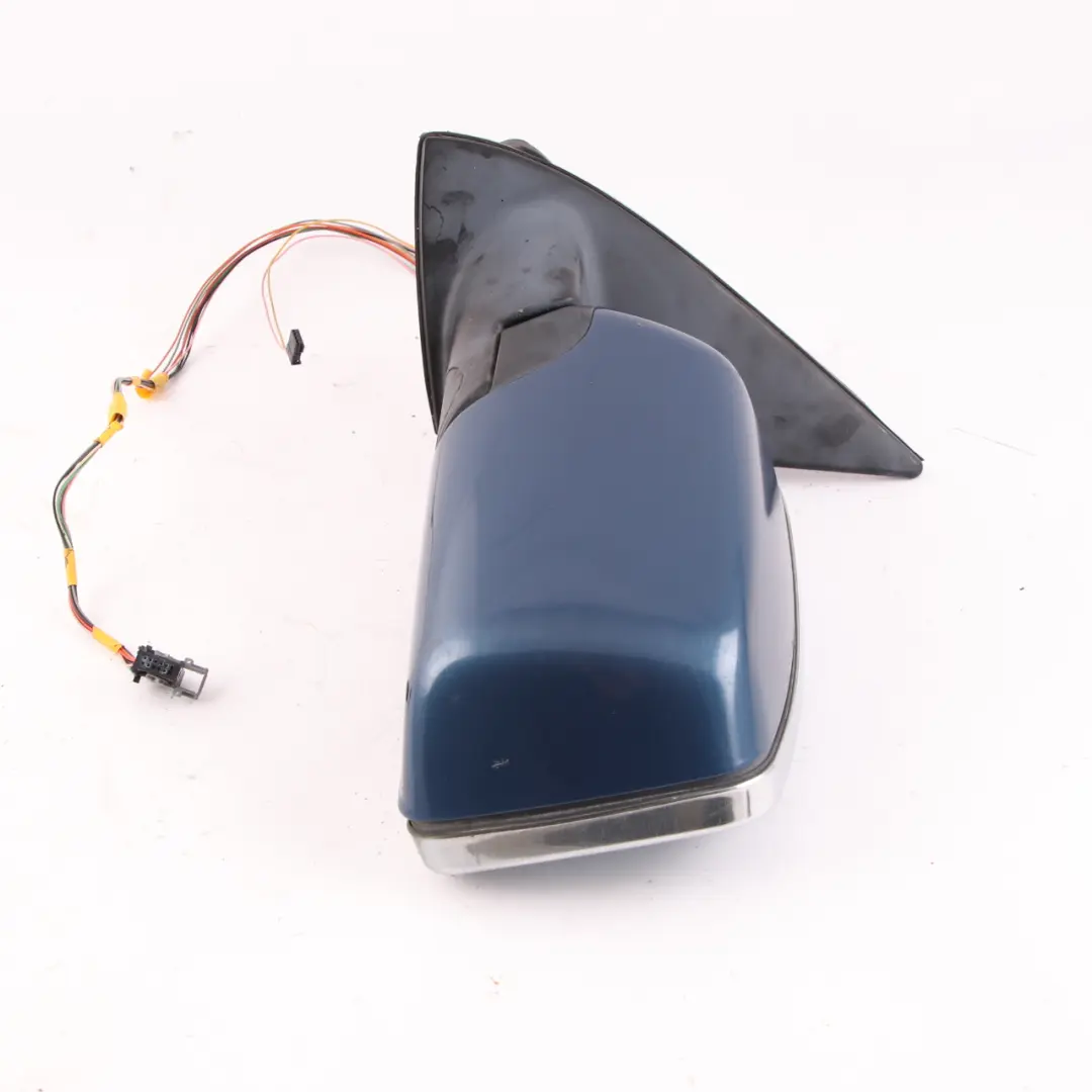 Wing Mirror Door Heated Memory Left N/S Topasblau Topaz Blue 364 to BMW X5 E53 with Part number 7039899 BMW X5 E53 Wing Mirror Door Heated Memory Left N/S Topasblau Topaz Blue 364 - SKU rhd-7039899-TPB - Part number 7039899