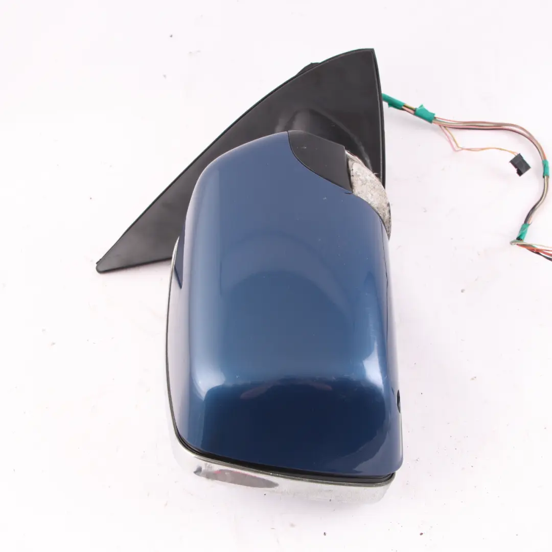 Wing Mirror Door Heated Memory Right O/S Topasblau Topaz Blue 364 to BMW X5 E53 with Part number 7039900 BMW X5 E53 Wing Mirror Door Heated Memory Right O/S Topasblau Topaz Blue 364 - SKU rhd-7039900-TPB - Part number 7039900