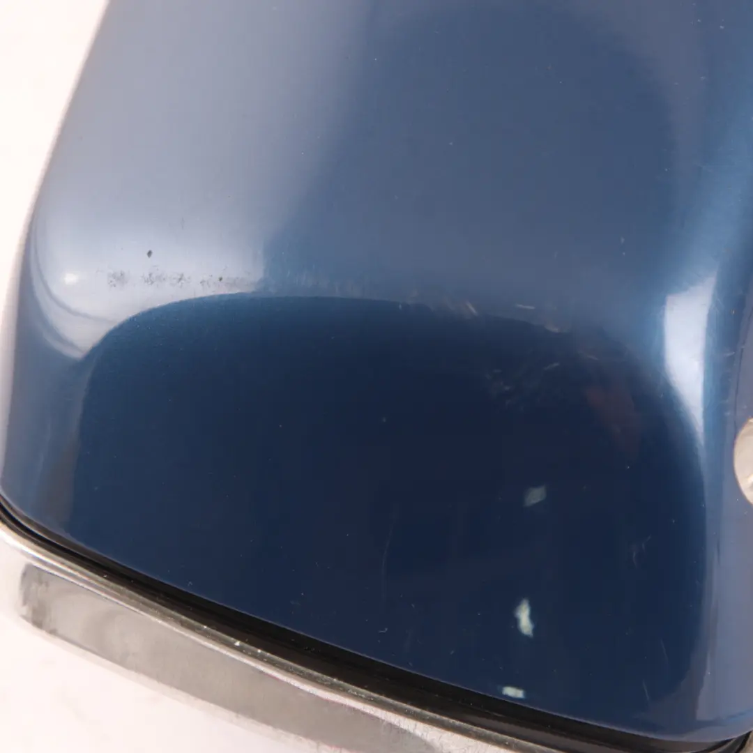 BMW X5 E53 Wing Mirror Door Heated Memory Right O/S Topasblau Topaz Blue 364 - SKU rhd-7039900-TPB - Part number 7039900