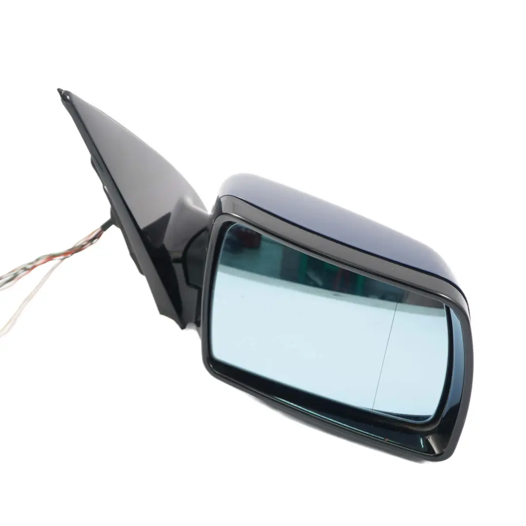 Heated Right Wing Mirror O/S Topasblau Topaz Blue 364 to BMW X5 E53 Sports Package with Part number 7039916 BMW X5 E53 Sports Package Heated Right Wing Mirror O/S Topasblau Topaz Blue 364 - SKU rhd-7039916-TPB - Part number 7039916