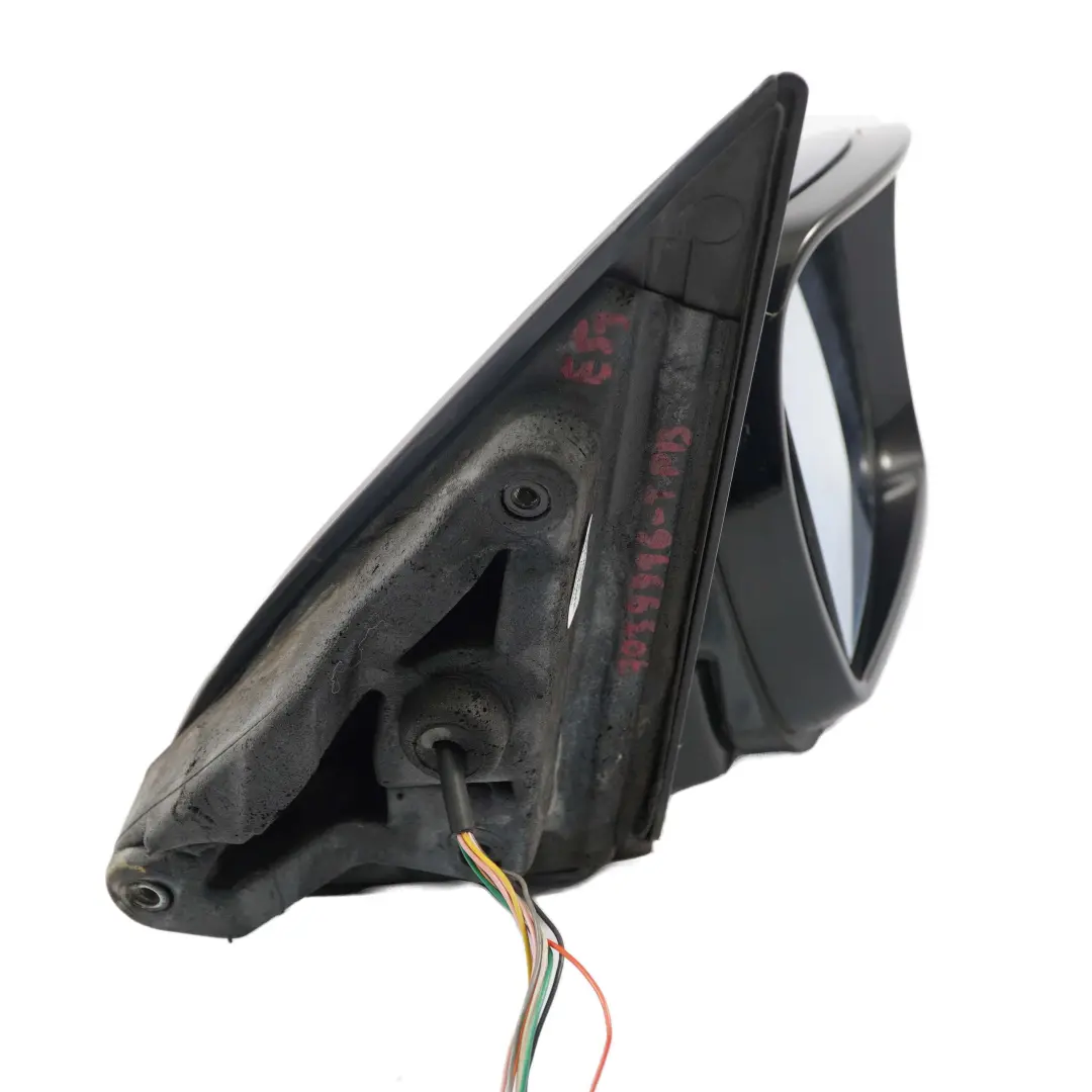 BMW X5 E53 Sports Package Heated Right Wing Mirror O/S Topasblau Topaz Blue 364 - SKU rhd-7039916-TPB - Part number 7039916