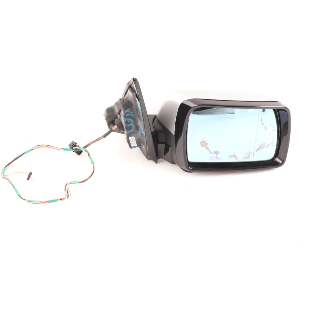 BMW X5 E53 Wing Mirror M Sport High Gloss Right O/S Titansilber Titan Silver 354 - SKU rhd-7039916-TS - Part number 7039916