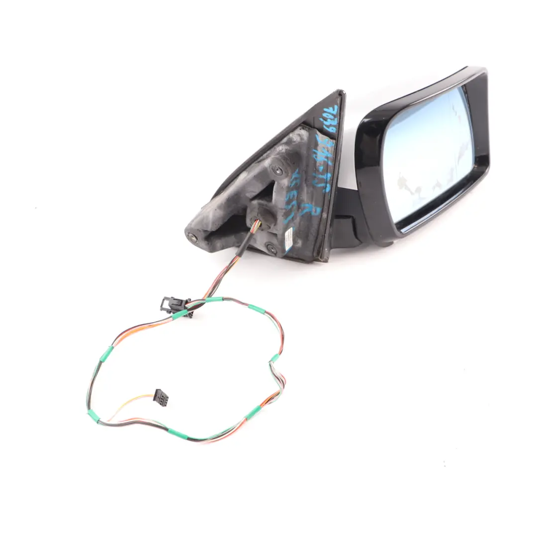 BMW X5 E53 Wing Mirror M Sport High Gloss Right O/S Titansilber Titan Silver 354 - SKU rhd-7039916-TS - Part number 7039916