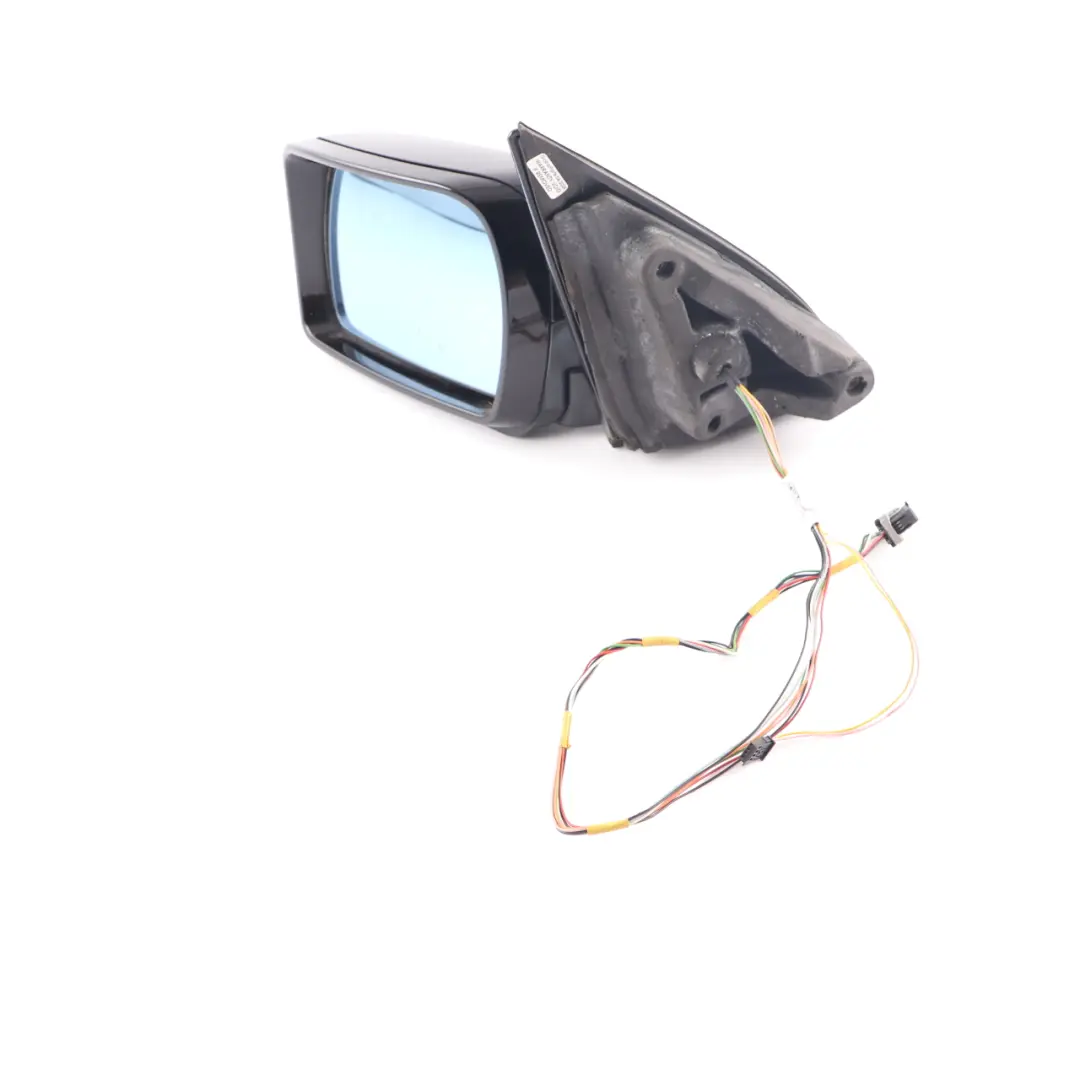 BMW X5 E53 Sport High Gloss Left Mirror N/S Heated Black Sapphire Metallic 475 - SKU rhd-7039919-BS - Part number 7039919