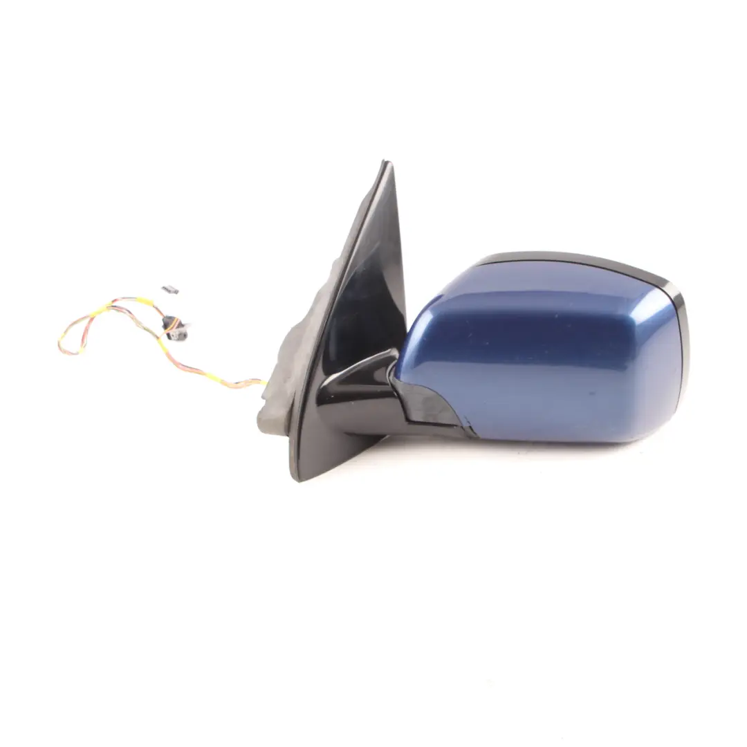 Wing Mirror Heated Left Door N/S Le Mans Blau Blue - 381 to BMW X5 E53 M Sport with Part number 7039919 BMW X5 E53 M Sport Wing Mirror Heated Left Door N/S Le Mans Blau Blue - 381 - SKU rhd-7039919-LMB - Part number 7039919