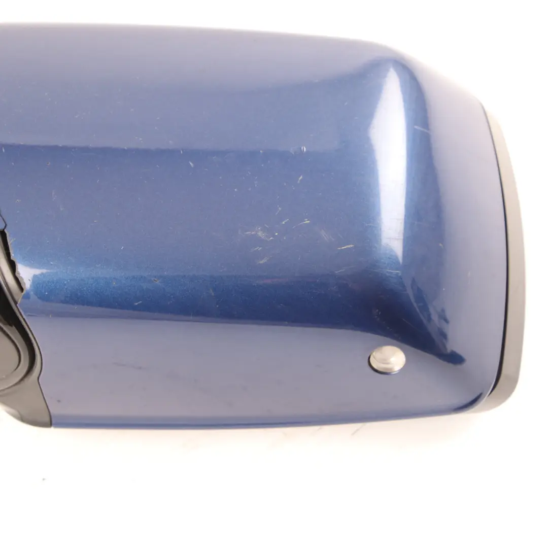 Wing Mirror Heated Left Door N/S Le Mans Blau Blue - 381 to BMW X5 E53 M Sport with Part number 7039919 BMW X5 E53 M Sport Wing Mirror Heated Left Door N/S Le Mans Blau Blue - 381 - SKU rhd-7039919-LMB - Part number 7039919