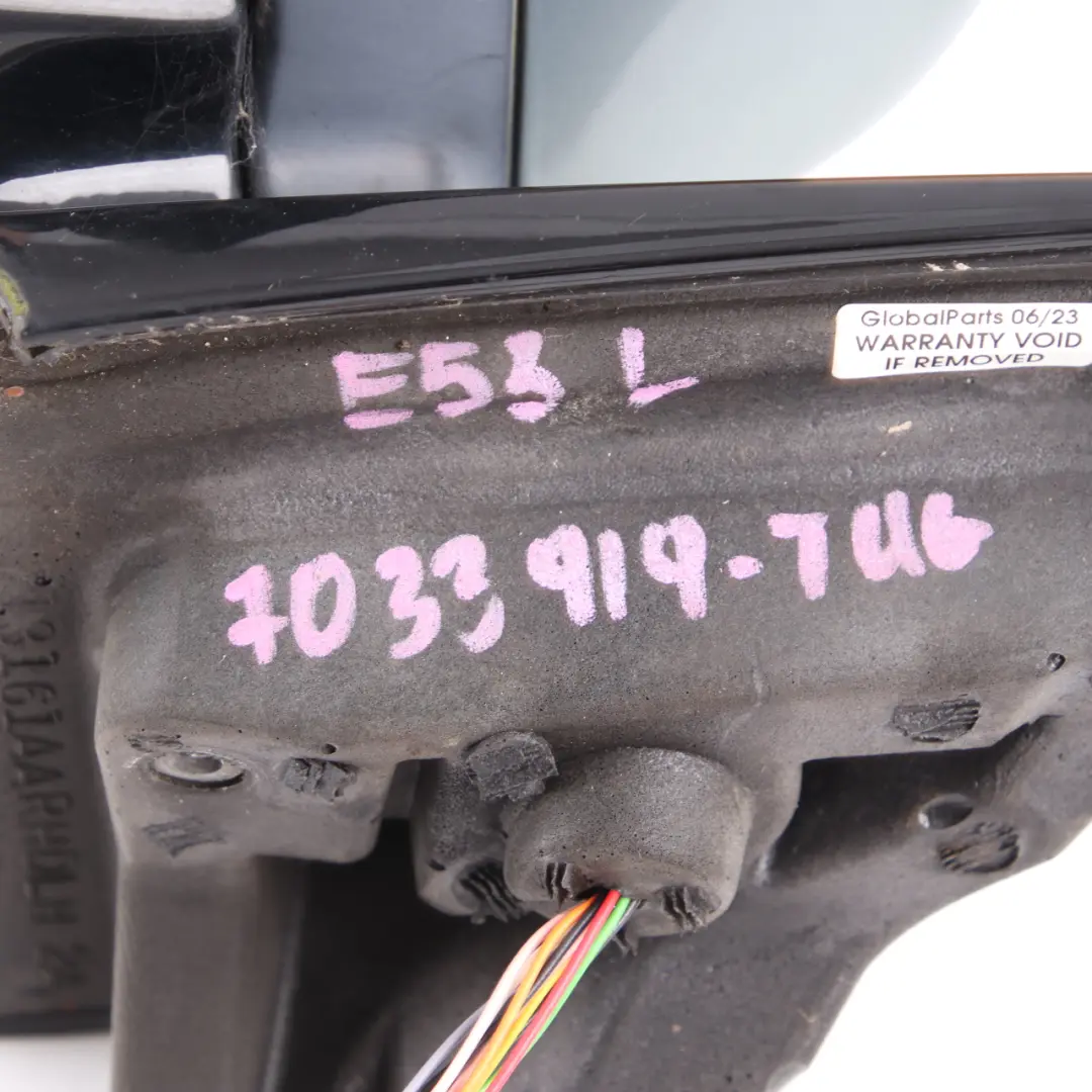 Wing Mirror M Sport Heated Left Door N/S Türkis Grau Turquoise Grey to BMW X5 E53 with Part number 7039919 BMW X5 E53 Wing Mirror M Sport Heated Left Door N/S Türkis Grau Turquoise Grey - SKU rhd-7039919-TUG - Part number 7039919