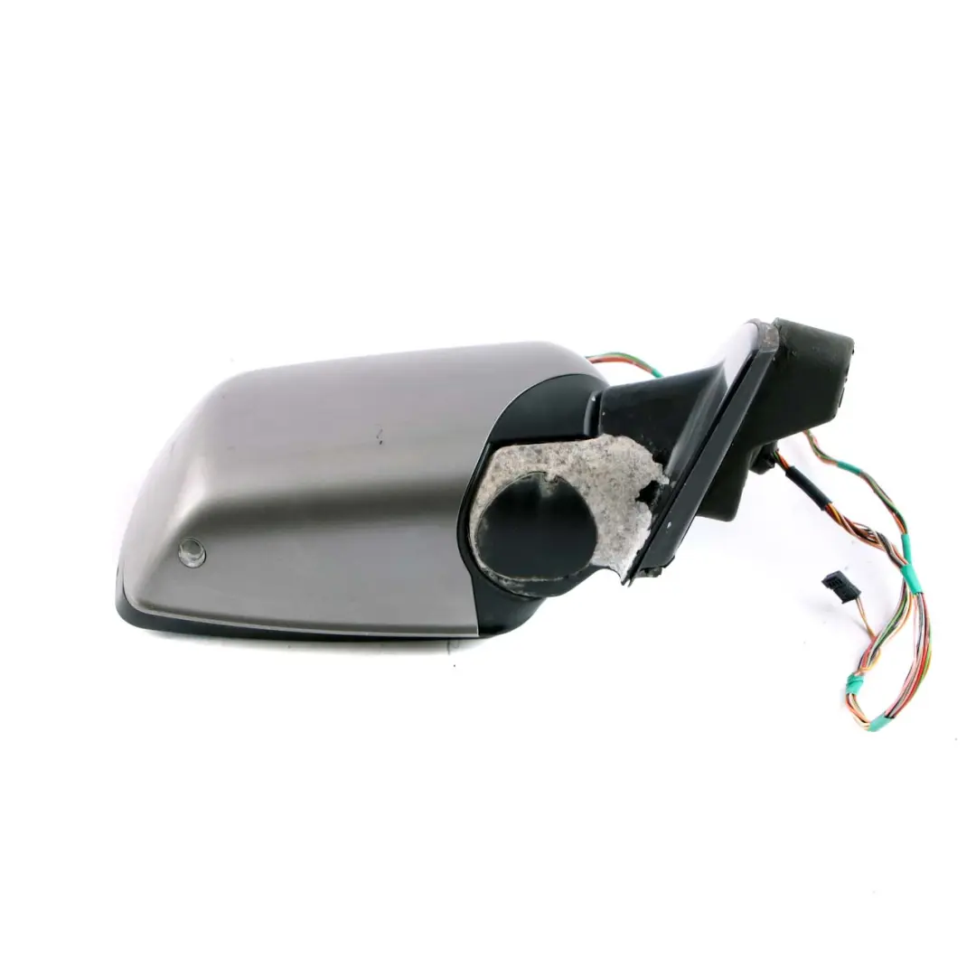 High Gloss Right Wing Mirror O/S Sterlinggrau Metallic Grey to BMW X5 E53 Sport with Part number 7039920 BMW X5 E53 Sport High Gloss Right Wing Mirror O/S Sterlinggrau Metallic Grey - SKU rhd-7039920-STG - Part number 7039920