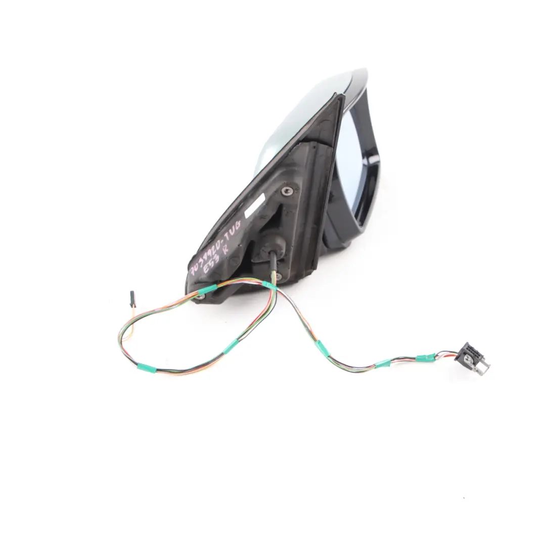 Wing Mirror M Sport High Gloss Door Right O/S Türkis Turquoise Grey to BMW X5 E53 with Part number 7039920 BMW X5 E53 Wing Mirror M Sport High Gloss Door Right O/S Türkis Turquoise Grey - SKU rhd-7039920-TUG - Part number 7039920