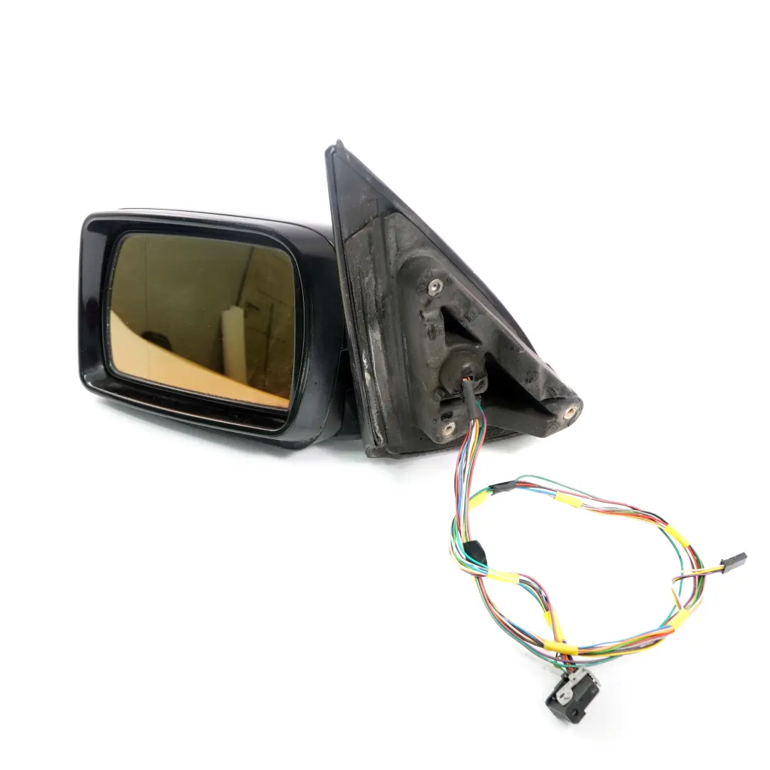 High Gloss Auto Dip Left Wing Mirror N/S Black Sapphire 475 to BMW X5 E53 1 Sport with Part number 7039927 BMW X5 E53 1 Sport High Gloss Auto Dip Left Wing Mirror N/S Black Sapphire 475 - SKU rhd-7039927-BS1 - Part number 7039927